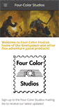 Mobile Screenshot of four-colorstudios.com